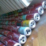 canettes pour le chauffage solaire