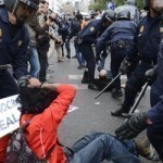 Des indignés gravement blessés à Madrid