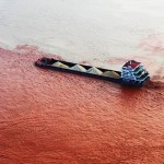 Le fleuve Yangzi Jiang en Chine devient rouge (photos et vidéo)