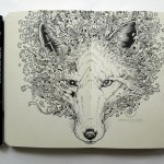 moleskine_doodles__fox_ruins_by_kerbyrosanes-d6hx31q