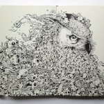 moleskine_doodles__guardian_spirit_by_kerbyrosanes-d6jh9jl