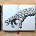 moleskine_doodles__handmade_by_kerbyrosanes-d87tuvi