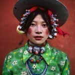 Woman-at-a-horse-festival-Tagong-Tibet-1999-1-c04911