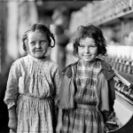 Lewis-Hine-Two-of-the-helpers-in-the-Tifton-Cotton-Mill-at-Tifton-Georgia-1909