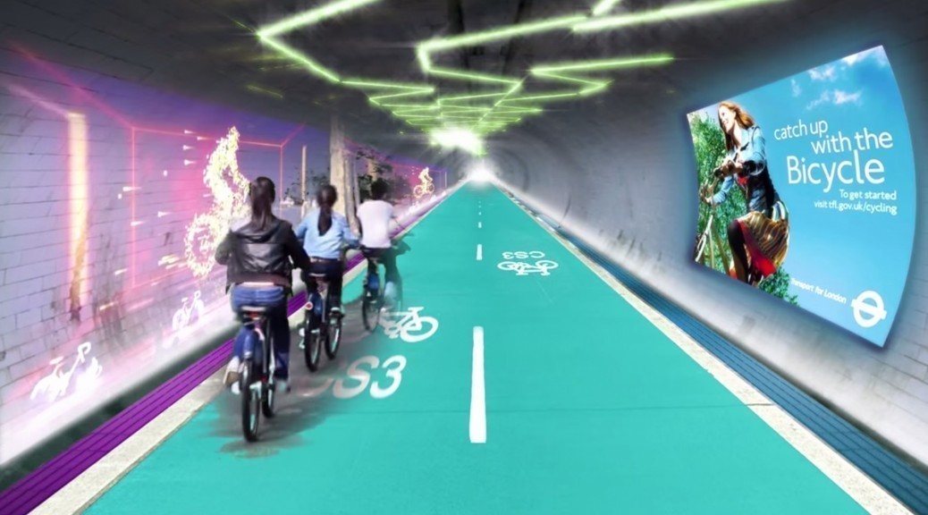 Londres : superposer des pistes cyclables aux voies ferroviaires