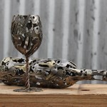 recycled-metal-sculptures-key-coin-michael-moerkey-1