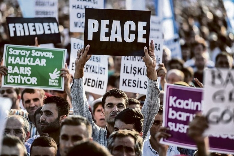 TURKEY-KURDS-CONFLICT-DEMO-PEACE