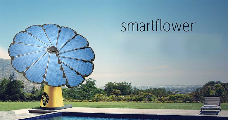 Smartflower : la fleur solaire intelligente qui imite la nature