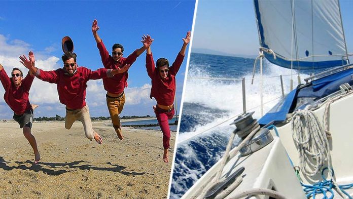 Quatre bretons et leur tour du monde zéro-déchet à bord de l'Ekolibri