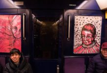L'artiste qui transforme le RER parisien en musée d'Art