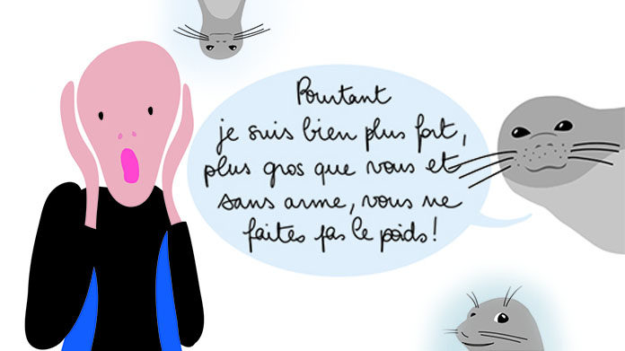 "J'ai réalisé la tristesse des animaux du zoo" l'histoire illustrée d'un changement de point de vue