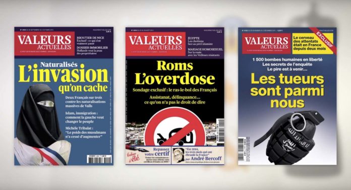 « Valeurs Actuelles » : le marketing au service de la haine exposé dans une vidéo
