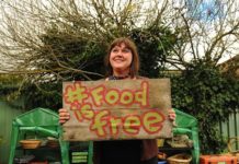 Dans le jardin de Lou, tous les fruits et légumes sont gratuits ! #Food is Free