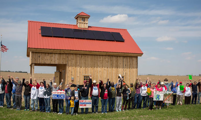 Solar XL : communautés locales et fermiers s’allient contre le pipeline Keystone XL