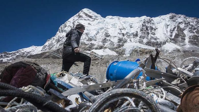 L’Everest est devenue la plus haute poubelle du monde