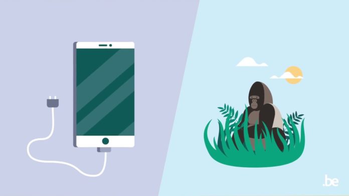 Quel est le lien entre ton smartphone et ce gorille ?