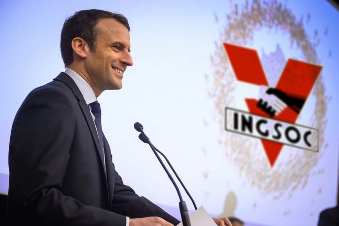 Emmanuel Macron inaugure le ministère de la Vérité Vraie