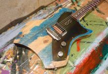 France : ce luthier construit des guitares à partir de palettes en bois recyclées