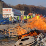 Mouvement des gilets jaunes, Andelnans, 18 Nov 2018