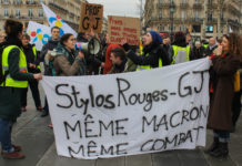 Stylos rouges : au milieu des gilets jaunes, le corps enseignant veut se faire entendre