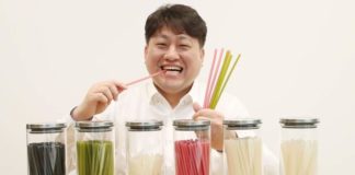 Corée : des pailles comestibles pour en finir avec le plastique à usage unique