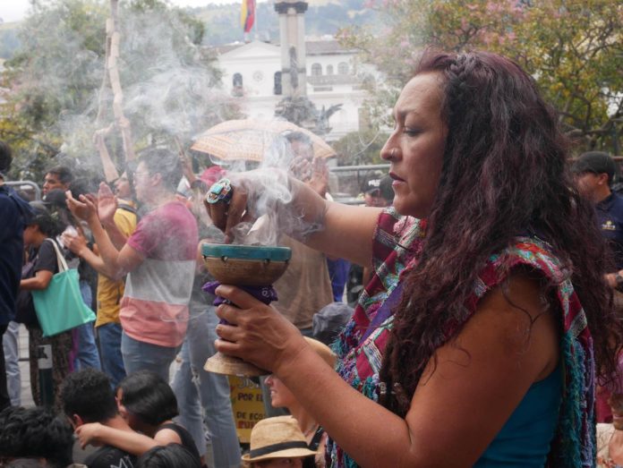 Équateur : récit d’une Marche pour le climat avant la révolte