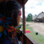 Dans un village Ashaninka, le regard porté vers l&rsquo;avenir. Crédit photo : J.ORAIN