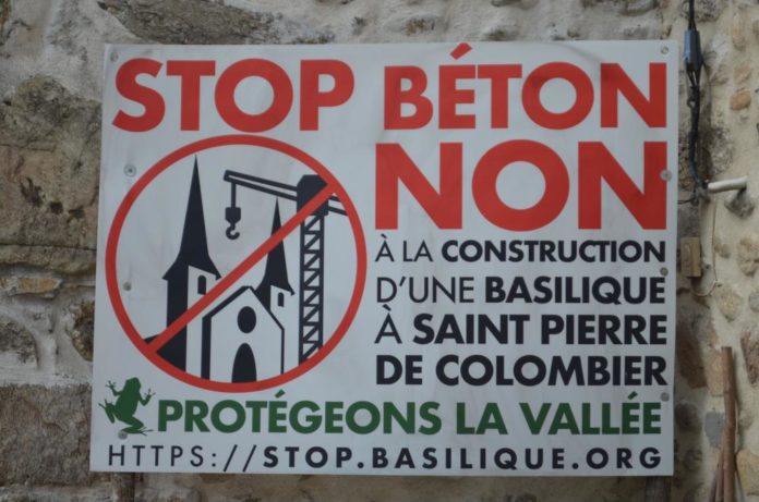 Basilique en Ardèche : désastre écologique, financement douteux et soupçons de sectarisme
