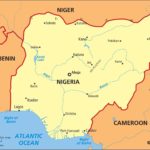 carte-du-nigeria-montrant-le-fleuve-niger-et-le-fleuve-bénoué