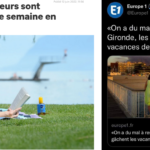 Traitement médiatique vagues de chaleur