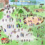 Illustration La Foire (par Christine Dufour)