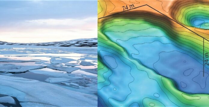 D’immenses cratères apparus au fond de l’océan Arctique