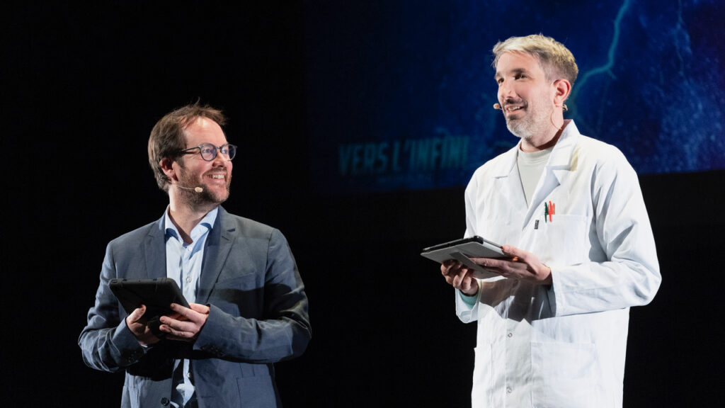 Le spectacle « Vers l'infini... mais pas au-delà » est en tournée dans toute la France © Antoine Charlier