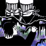 @cocoroupi Montagnes Gouache et linogravure sur papier 10,24 cm x 800 Janvier 2026(1)