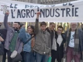 Le procès du train : 12 prévenu·es face à l’agro-industrie Le procès du train : 12 prévenu·es face à l’agro-industrie