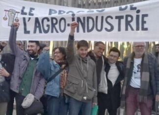 Le procès du train : 12 prévenu·es face à l’agro-industrie Le procès du train : 12 prévenu·es face à l’agro-industrie