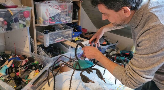 En Bretagne, un artiste redonne vie à nos déchets En Bretagne, un artiste redonne vie à nos déchets