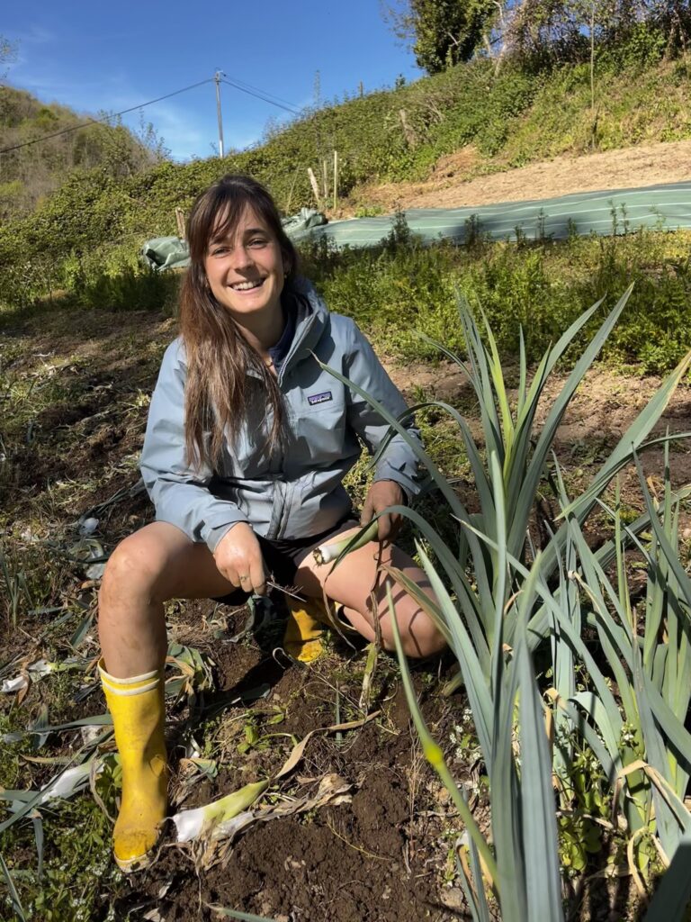 Pauline s'est lancée dans une aventure de deux mois, de ferme en ferme ©Pauline Plaçais