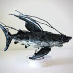 Un Megalodon tout en objets cassés ! ©Vortex Récupart
