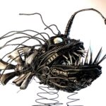 Les animaux marins font partie des pièces les plus créées par Adrien ©Vortex Récupart