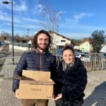 Depuis quatre ans, les bénévoles se relaient pour réaliser des maraudes à Pau et Mont-de-Marsan ©Territoire Solidaire