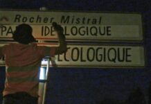 Rocher Mistral : quand le récit réactionnaire rencontre le désastre écologique Rocher Mistral : quand le récit réactionnaire rencontre le désastre écologique