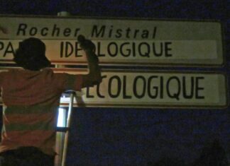 Rocher Mistral : quand le récit réactionnaire rencontre le désastre écologique Rocher Mistral : quand le récit réactionnaire rencontre le désastre écologique