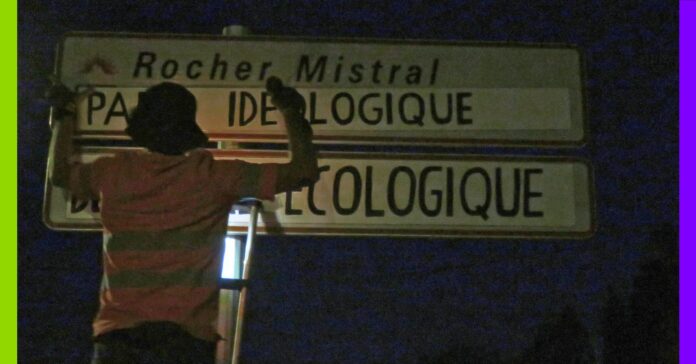 Rocher Mistral : quand le récit réactionnaire rencontre le désastre écologique Rocher Mistral : quand le récit réactionnaire rencontre le désastre écologique