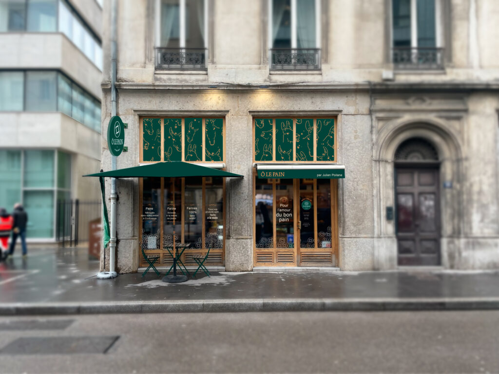 La boutique Ô Le Pain se situe dans le 2ème arrondissement de Lyon.