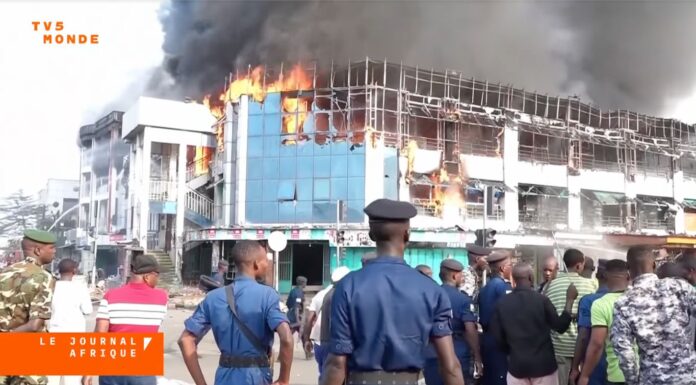 Burundi : la série noire des incendies terrorise les commerçants Burundi : la série noire des incendies terrorise les commerçants